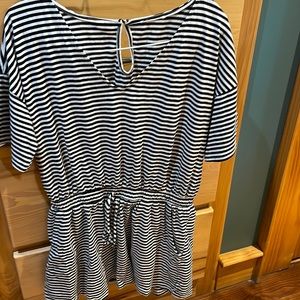 Black and white Romper